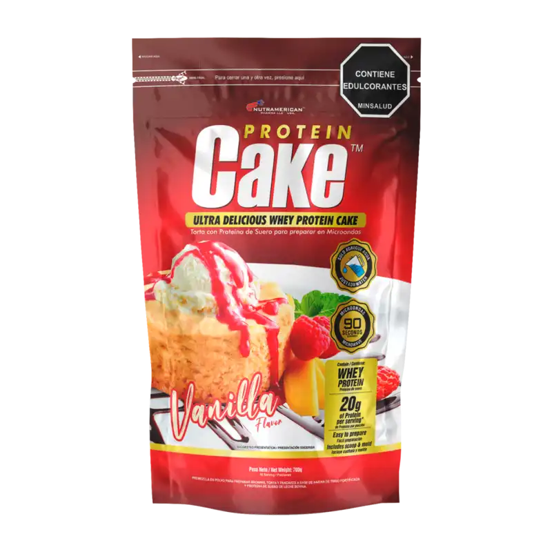 protein cake vainilla